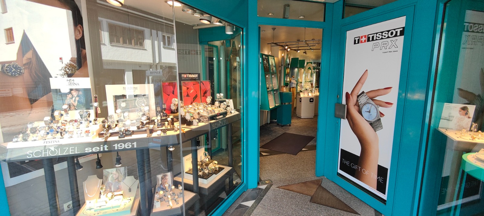 Unser Schaufenster bei Schölzel in Ravensburg